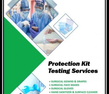 Testing Services for Protection Kits, Surface Cleaners and Hand Sanitizers